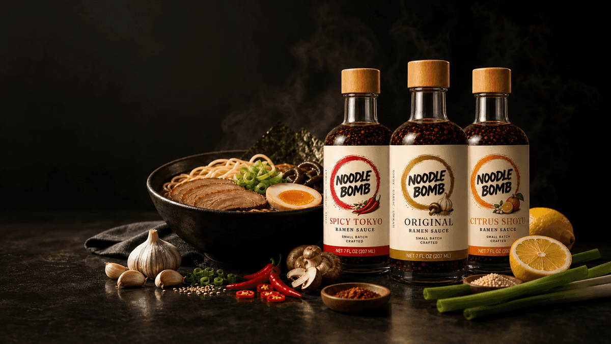NoodleBomb Ramen Sauce Trio - Image 1