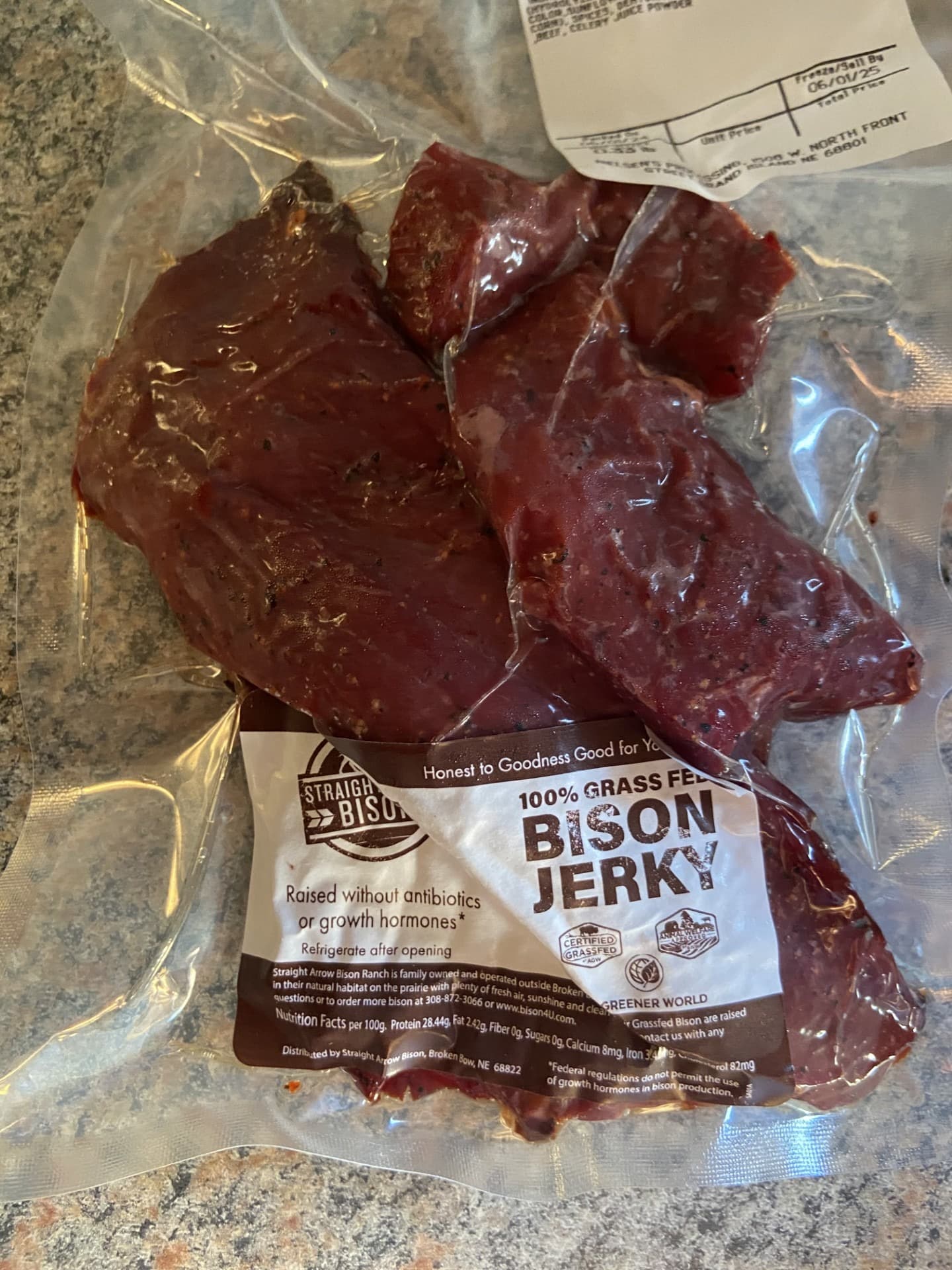 Hillbilly Bison Jerky