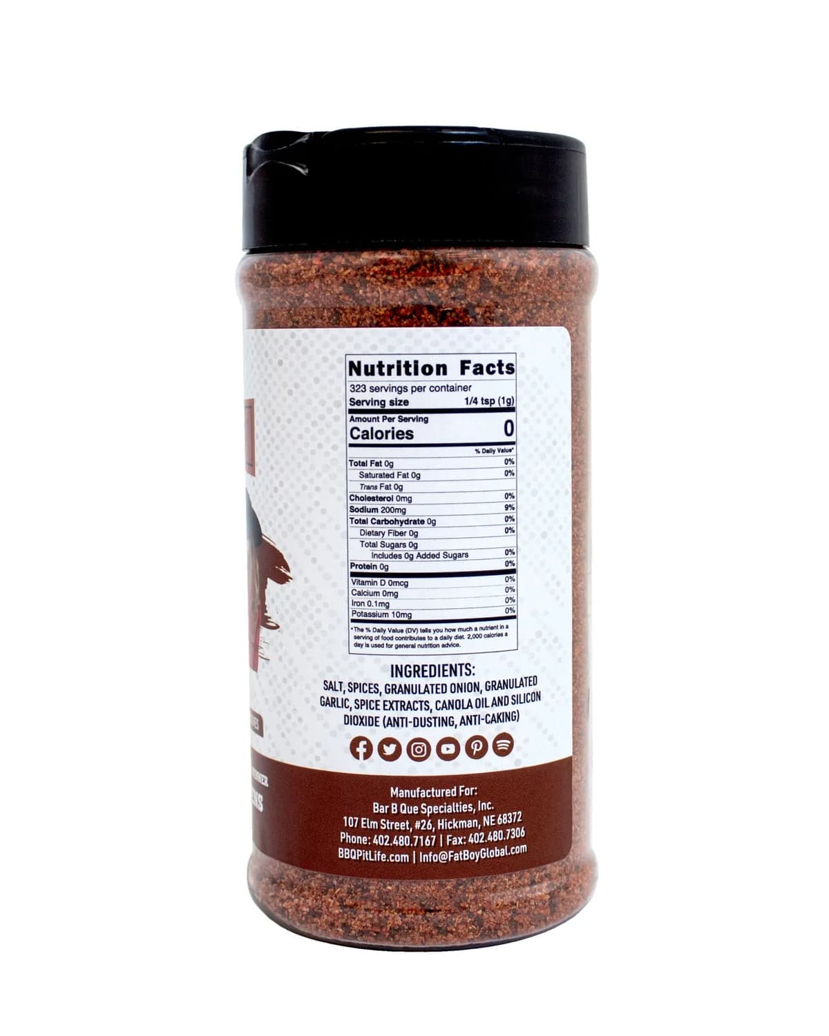 Cowgirl Gluten Free Natural BBQ Rub 11.4 oz thumbnail 3
