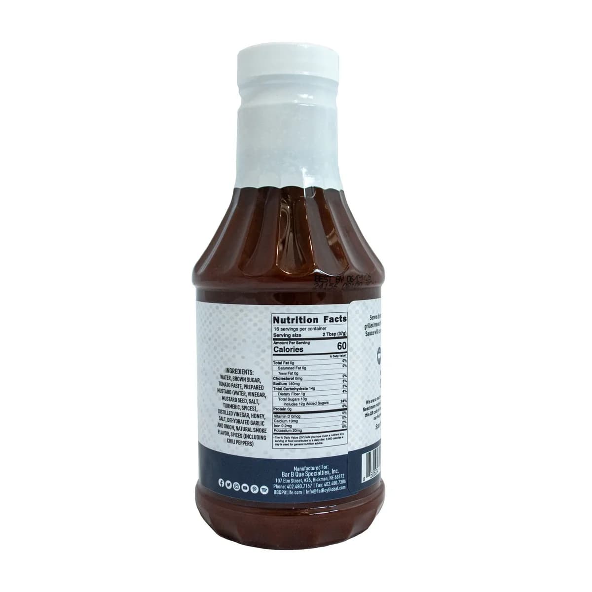 Haugwaush Gluten Free Natural BBQ Sauce 19 oz thumbnail 3