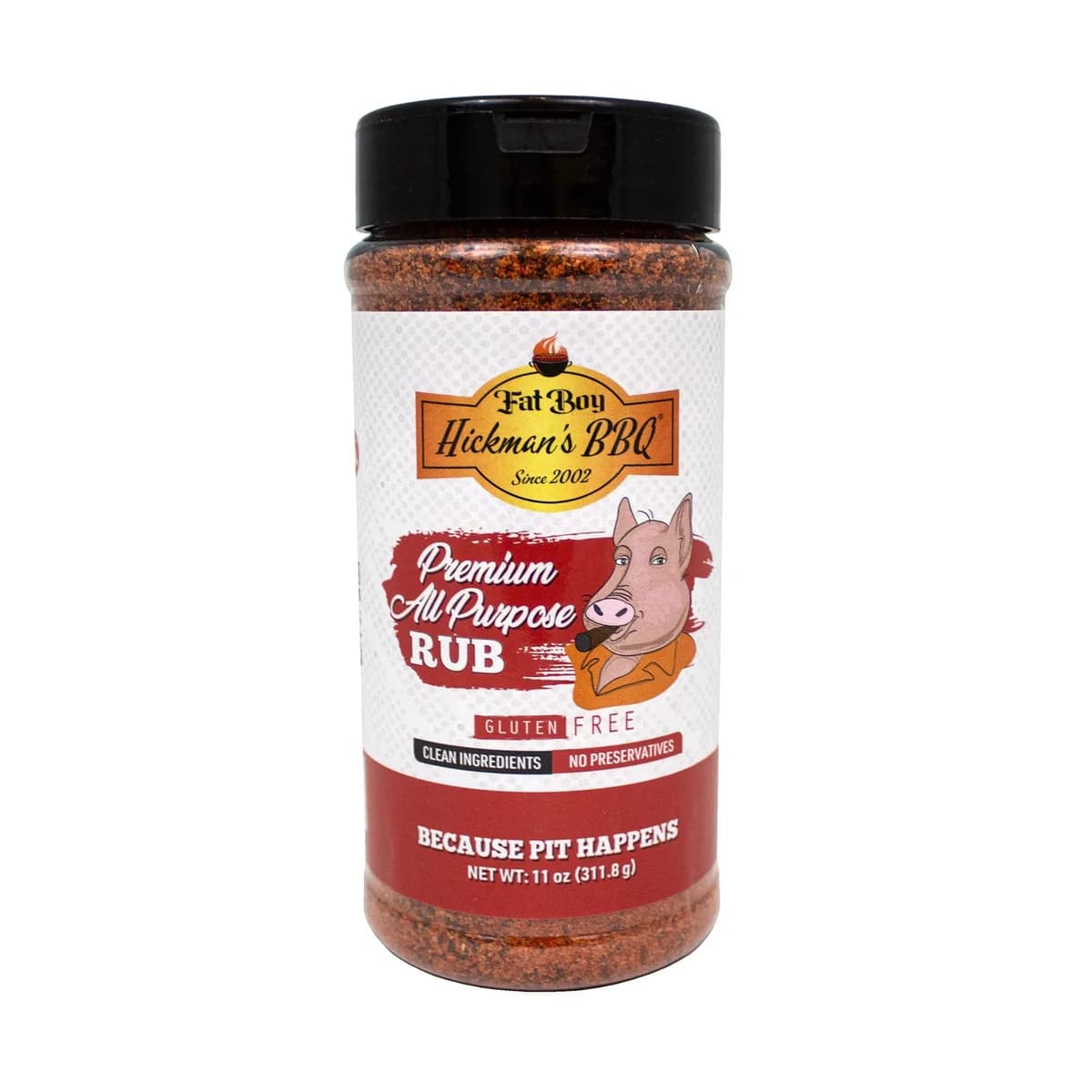 Premium All Purpose Gluten Free Keto Friendly BBQ Rub 11 oz - Image 1