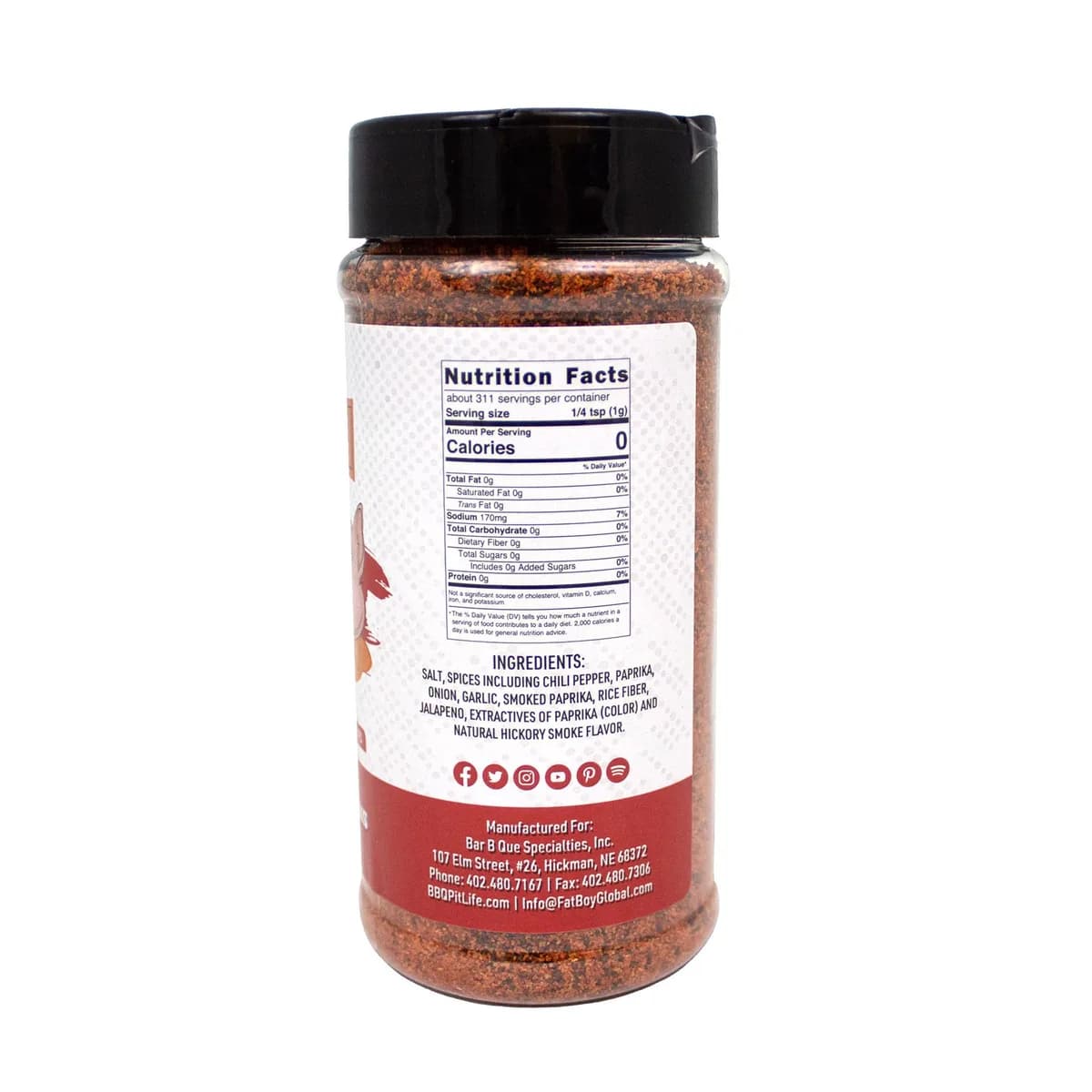 Premium All Purpose Gluten Free Keto Friendly BBQ Rub 11 oz thumbnail 3