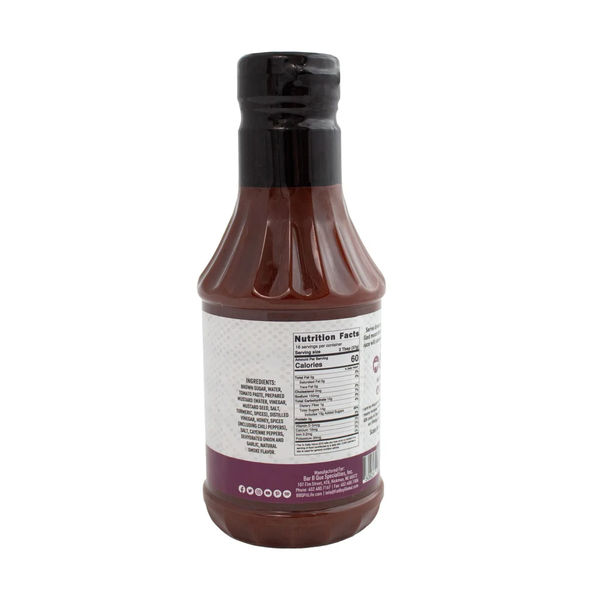 Sticky Stuff Gluten Free Natural BBQ Sauce 19 oz thumbnail 2