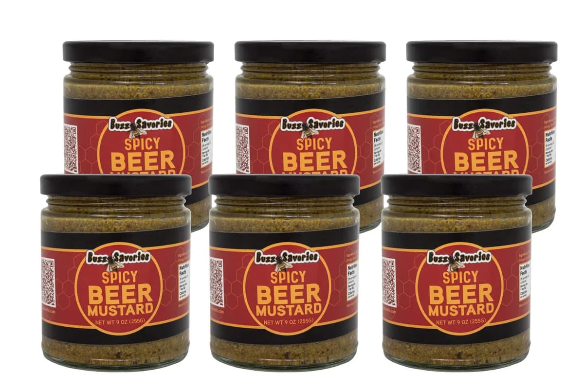 Spicy Beer Mustard (1 Gallon)