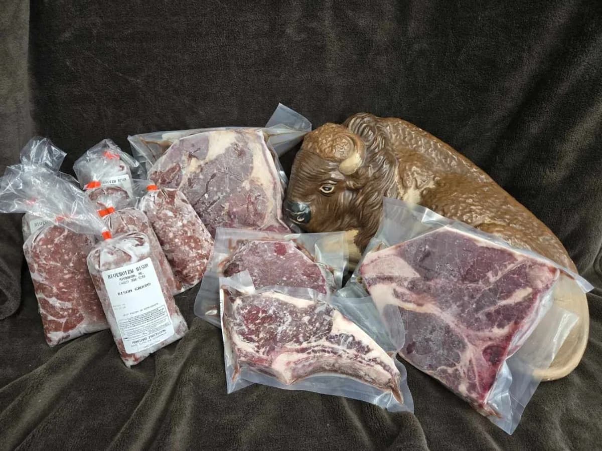 25 Pounds of Variety of Bison