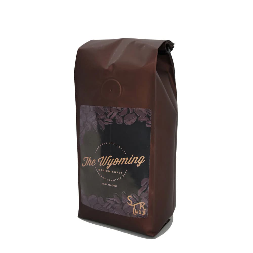 Stronger 413 The Wyoming Medium Roast — 12 oz Bag - Image 1