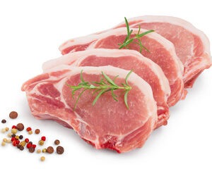 4 Pork Chops - 1/2 inch