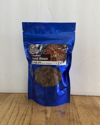 Freeze-Dried Cooked Ground Bison