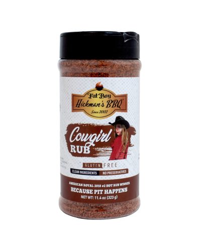 Cowgirl Gluten Free Natural BBQ Rub 11.4 oz
