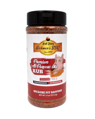Premium All Purpose Gluten Free Keto Friendly BBQ Rub 11 oz