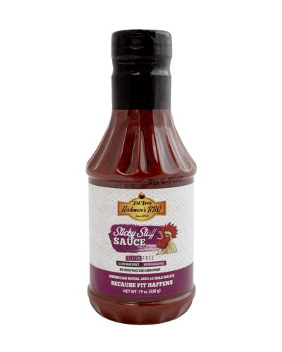 Sticky Stuff Gluten Free Natural BBQ Sauce 19 oz