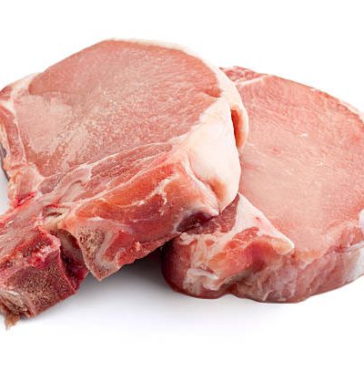 2 Pork Chops - 1/2 inch